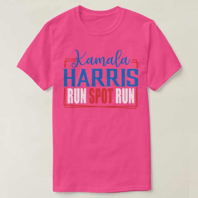 run sport run Kamala  Walz for election T-Shirt (Design Front)