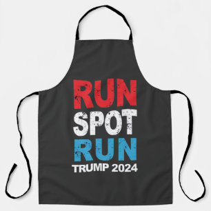 Run Spot Run Trump 2024 Trump Vance election Apron