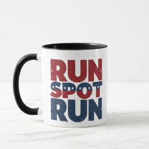 Run Spot Run Trump 2024 Trump Vance election Mug
