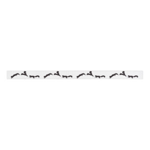 Run Squirrel Run Grosgrain Ribbon