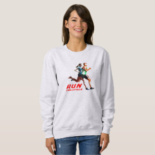 Run Together   Women's  Sweatshirt