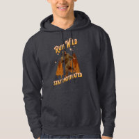 Run Wild, Stay Motivated Funny Bigfoot