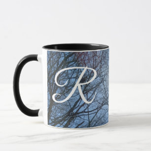 Run With It "R" ArborCrosse Initial Mug 