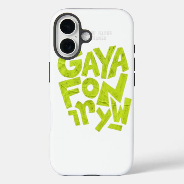 Run Your Own Race – Minimal Motivational iPhone 16 Case-Mate iPhone Case (Back)