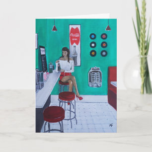 Runaround Sue Painting by Alfred Fox Card