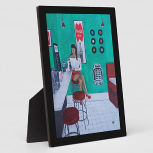 Runaround Sue Painting by Alfred Fox Plaque