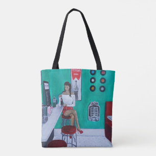 Runaround Sue Painting by Alfred Fox Tote Bag