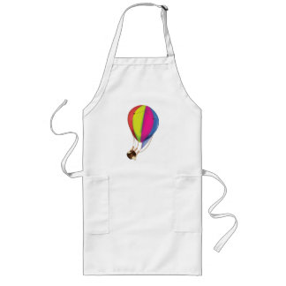 Runaway Cartoon Balloon Long Apron