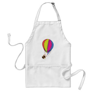 Runaway Cartoon Balloon Standard Apron