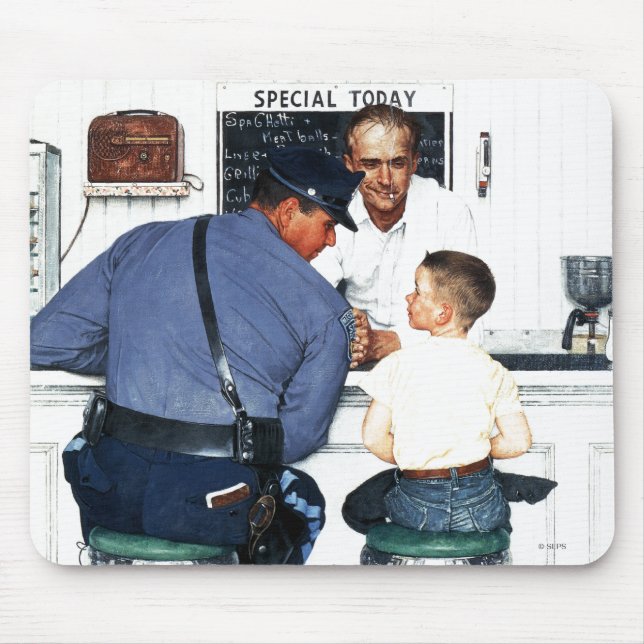 Runaway Mouse Mat (Front)