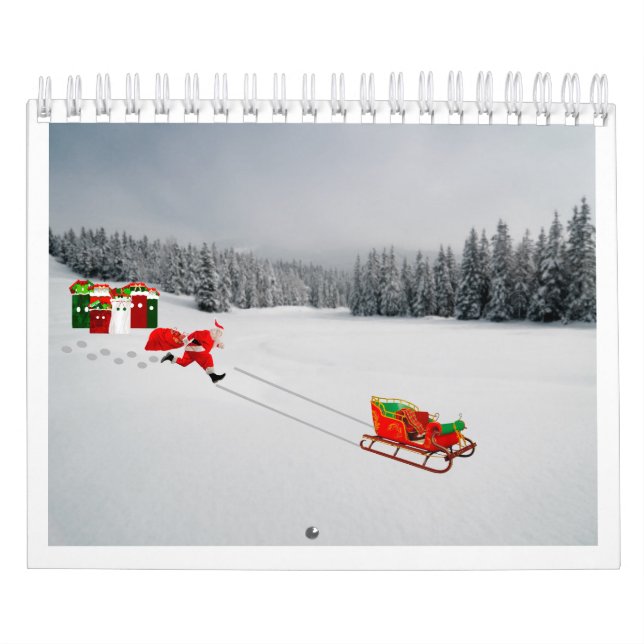 Runaway Sleigh Calendar (Cover)