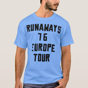 Runaways 76 Europe Tour T-Shirt