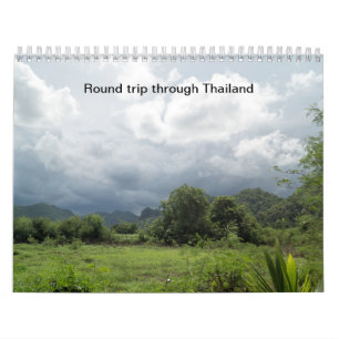 Rundreise durch Thailand Kalender Calendar