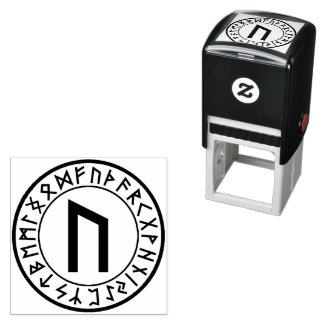 Rune Circle [02. Uruz] Self-Inking Stamp