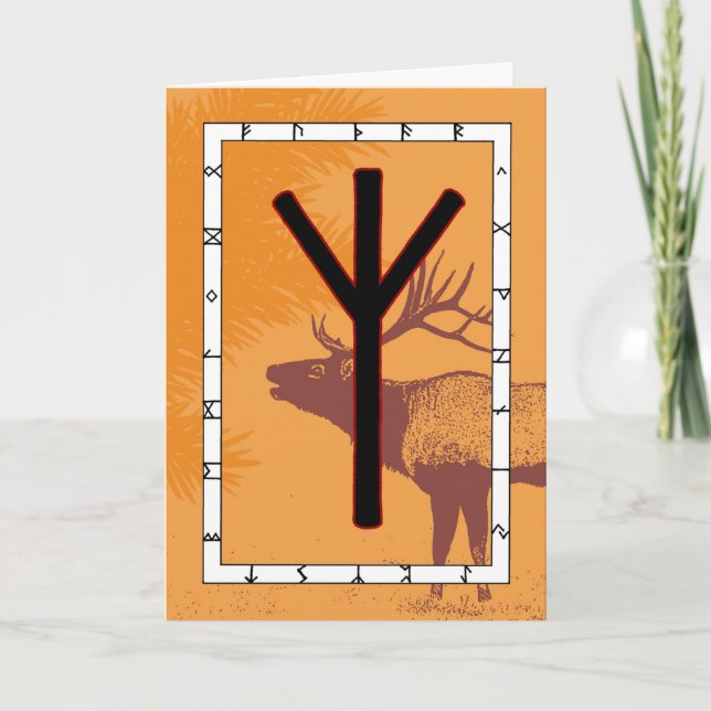 Rune Elhaz – Protection  Card (Front)