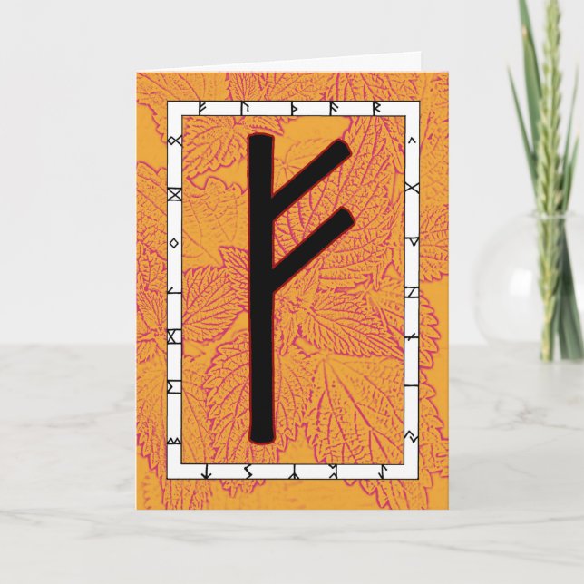 Rune Fehu - Becoming  Card (Front)