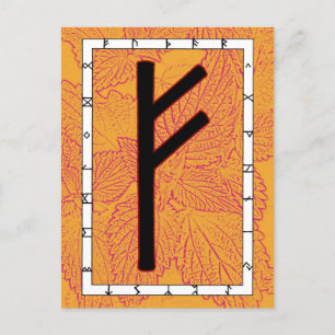 Rune Fehu - Becoming Postcard