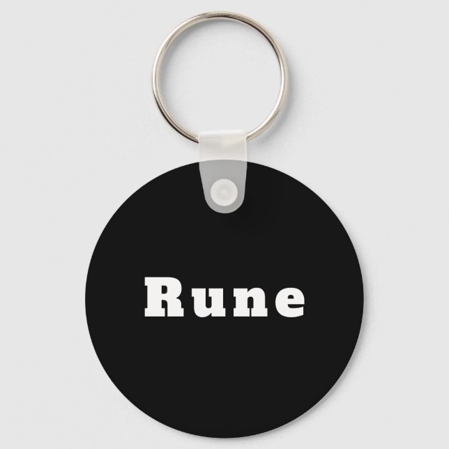 Rune Key Ring (Front)