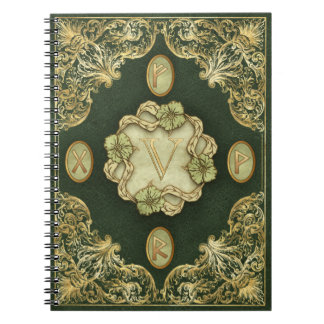 Rune magic grimoire notebook