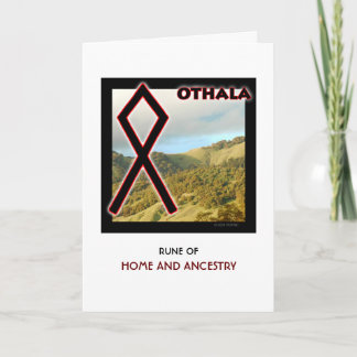 Rune Othala - Home & Ancestry - Midgard Card