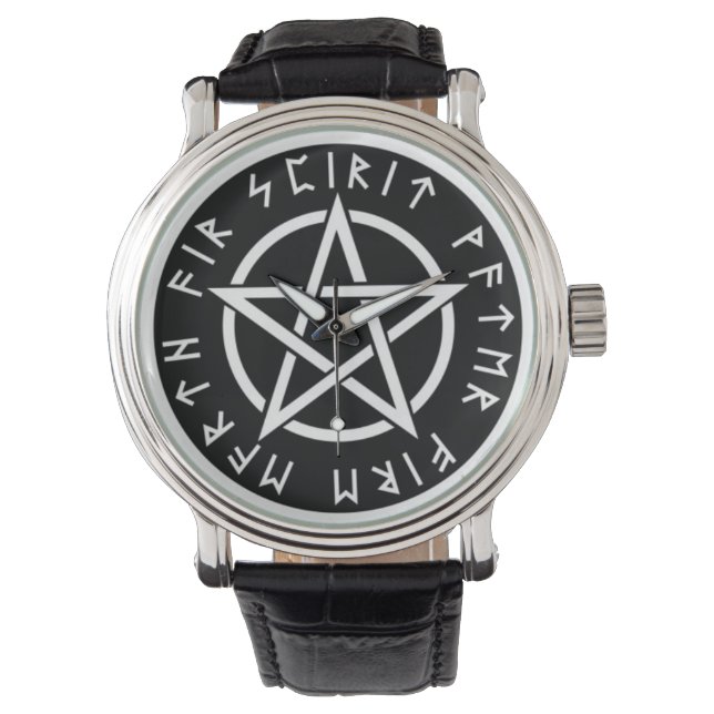 Rune pentagram watch (Front)