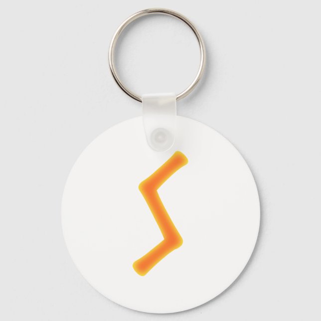 Rune Sowilo Key Ring (Front)