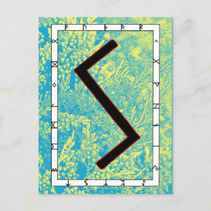 Rune Sowilo - Success! Postcard