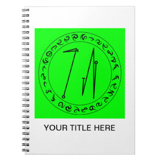 Rune Spiral Notebook