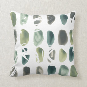 Rune Stone - Green Cushion