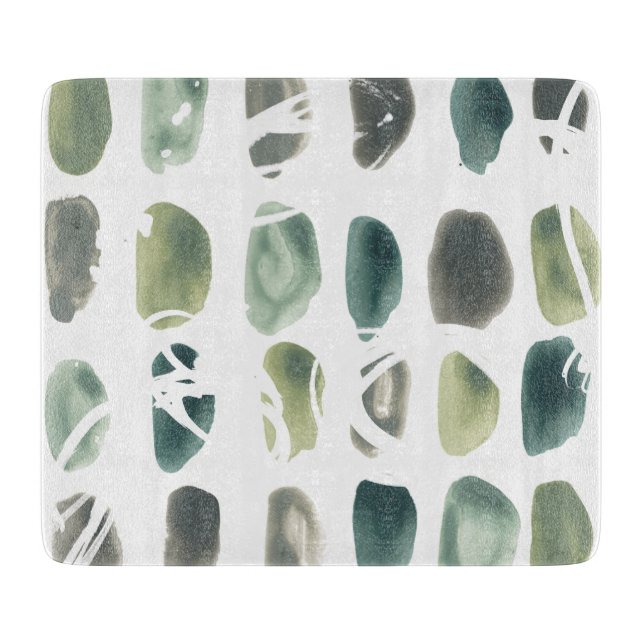 Rune Stone - Green Cutting Board (Front)