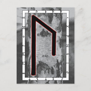 Rune Uruz – Wisdom Postcard