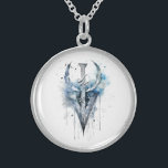*~*RUNE VIKING Nordic Inspired Ancient AP87  Sterling Silver Necklace<br><div class="desc">(Search AP87 for things Viking or AP40 for similar items ) - NECKLACE . The image is large so feel free to TRANSFER to any ZAZZLE PRODUCT you choose. JEWELRY WITH INTENTION (R) - create your own intention. Use this beautiful soul reaching artwork and allow the energy imbued in my...</div>