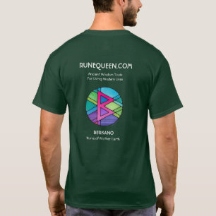 RuneQueen Berkano - Mother Earth - short sleeve T-Shirt