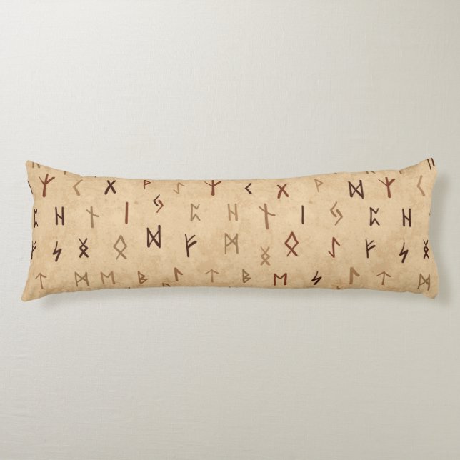 Runes Body Pillow (Front)