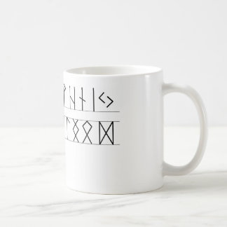 Runes Elder Futhark Coffee Mug