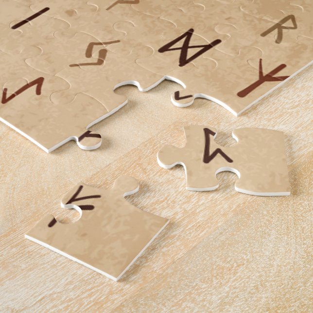Runes Jigsaw Puzzle (Side)