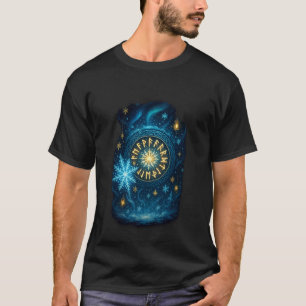 Runes of Winter Viking Christmas Design T-Shirt