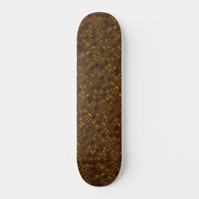 Runes Skateboard (Front)