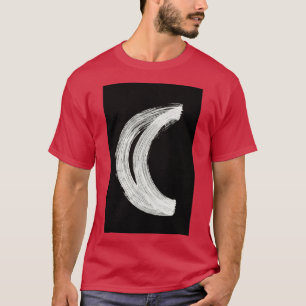 Runes Symbols Solar System 0005 Moon Inverted T-Shirt