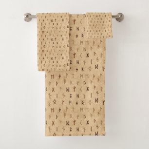 Runes Towel Set