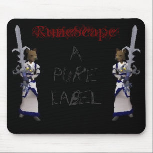 RuneScape - A Pure Label Mouse Mat