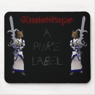 RuneScape - A Pure Label Mouse Mat