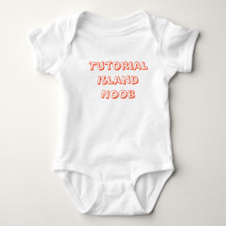 Runescape Inspired Tutorial Island Noob Baby Bodysuit