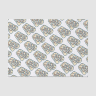 Runestone (Blue) Tissue Paper