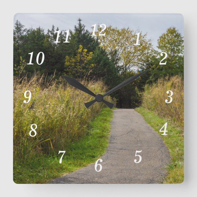 Runge Walkway Wall Clock (Front)