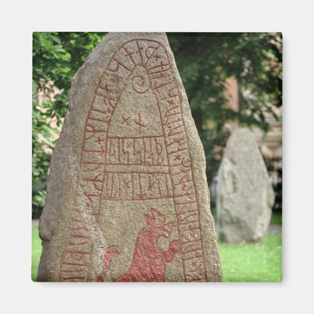 Runic stone magnet (Front)