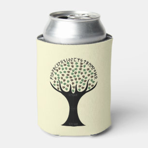 Runic Tree Can Cooler