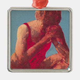 Runner 2011 metal tree decoration