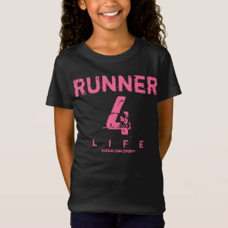 Runner 4 Life - Pink T-Shirt
