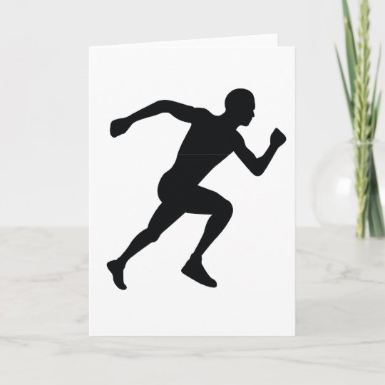 Runner Card Zazzle.co.uk